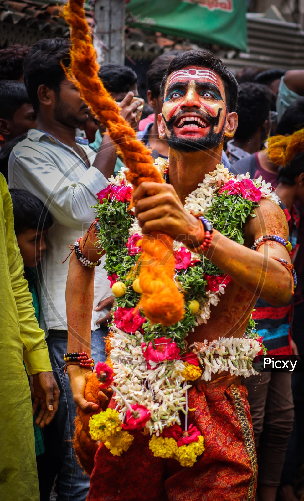 Image of bonalu festival in Hyderabad-KA149652-Picxy
