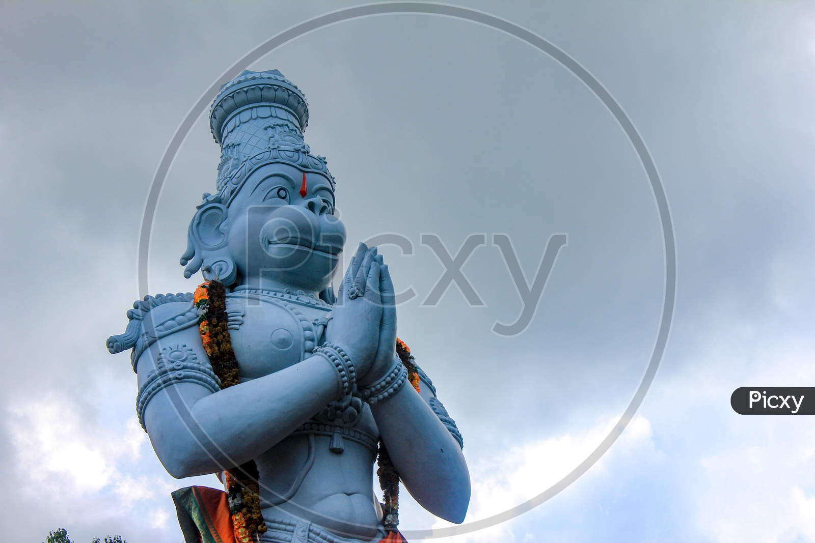 Lord Hanuman Statue in Tirumala