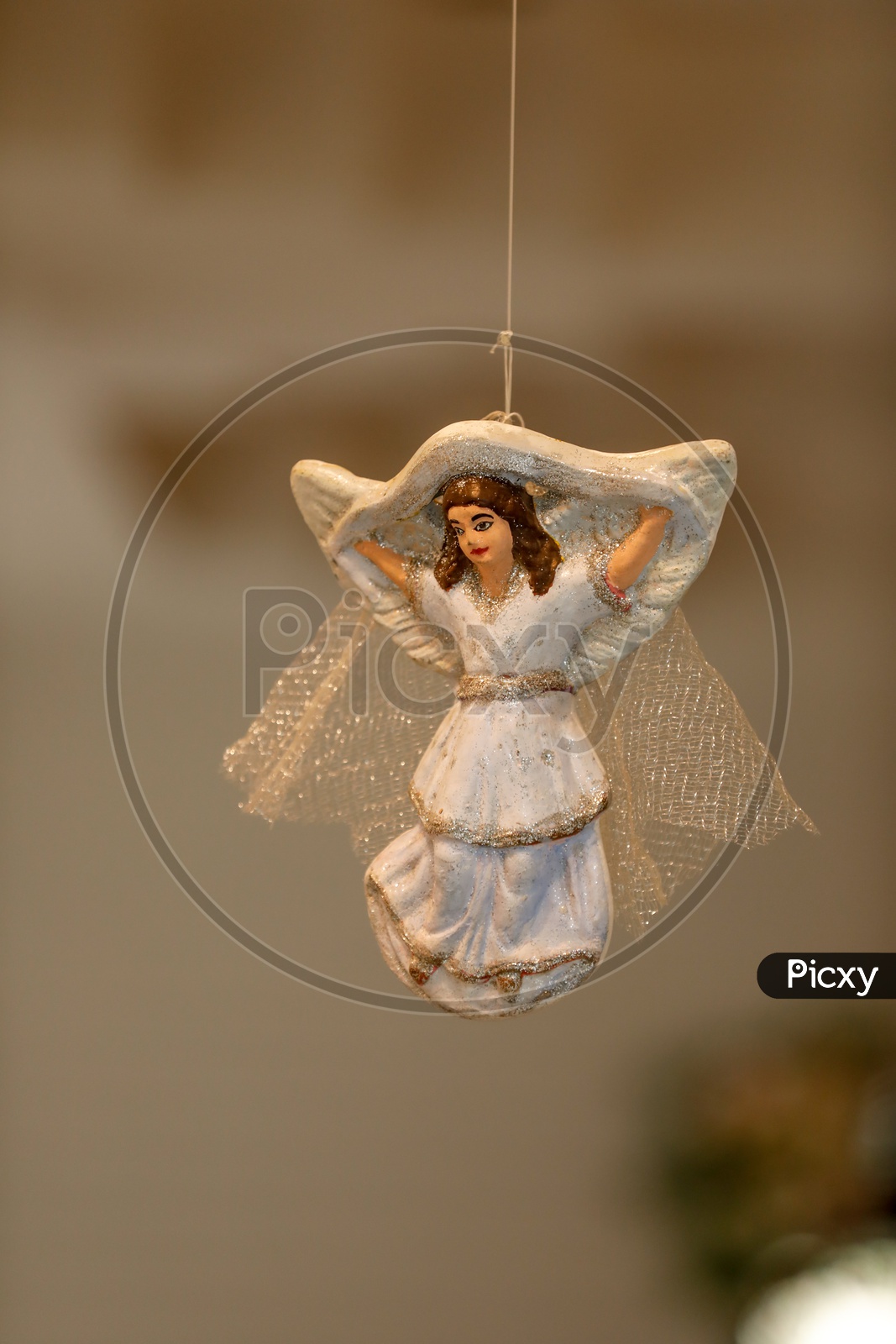 An Angel Doll Closeup Shot