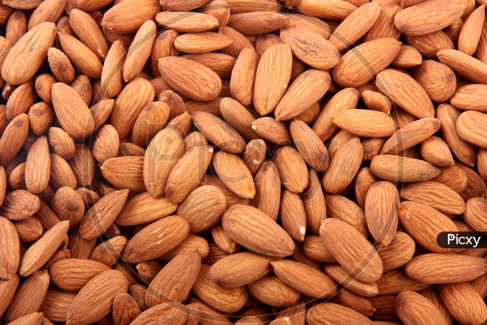 Almonds Situated Arbitrarily