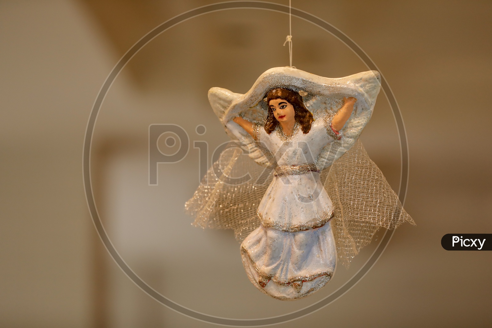An Angel Doll Closeup Shot