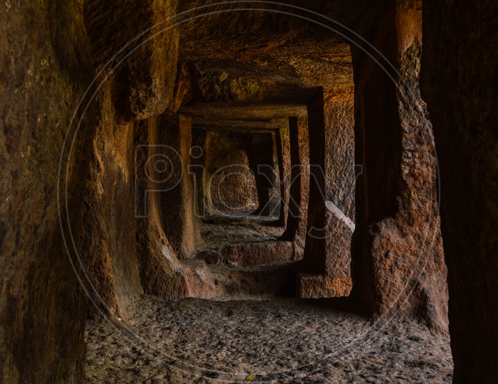 Undavalli caves in Vijayawada
