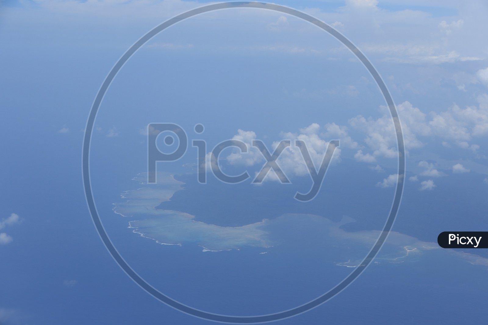 Andaman and Nicobar Islands View from Flight