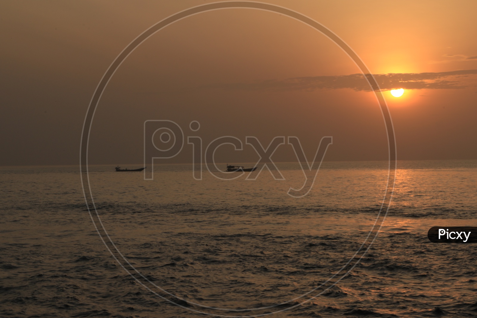 Sunset/Sunrise along the Bay of Bengal Sea