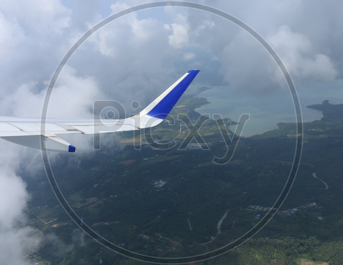 Andaman and Nicobar Islands View from Flight