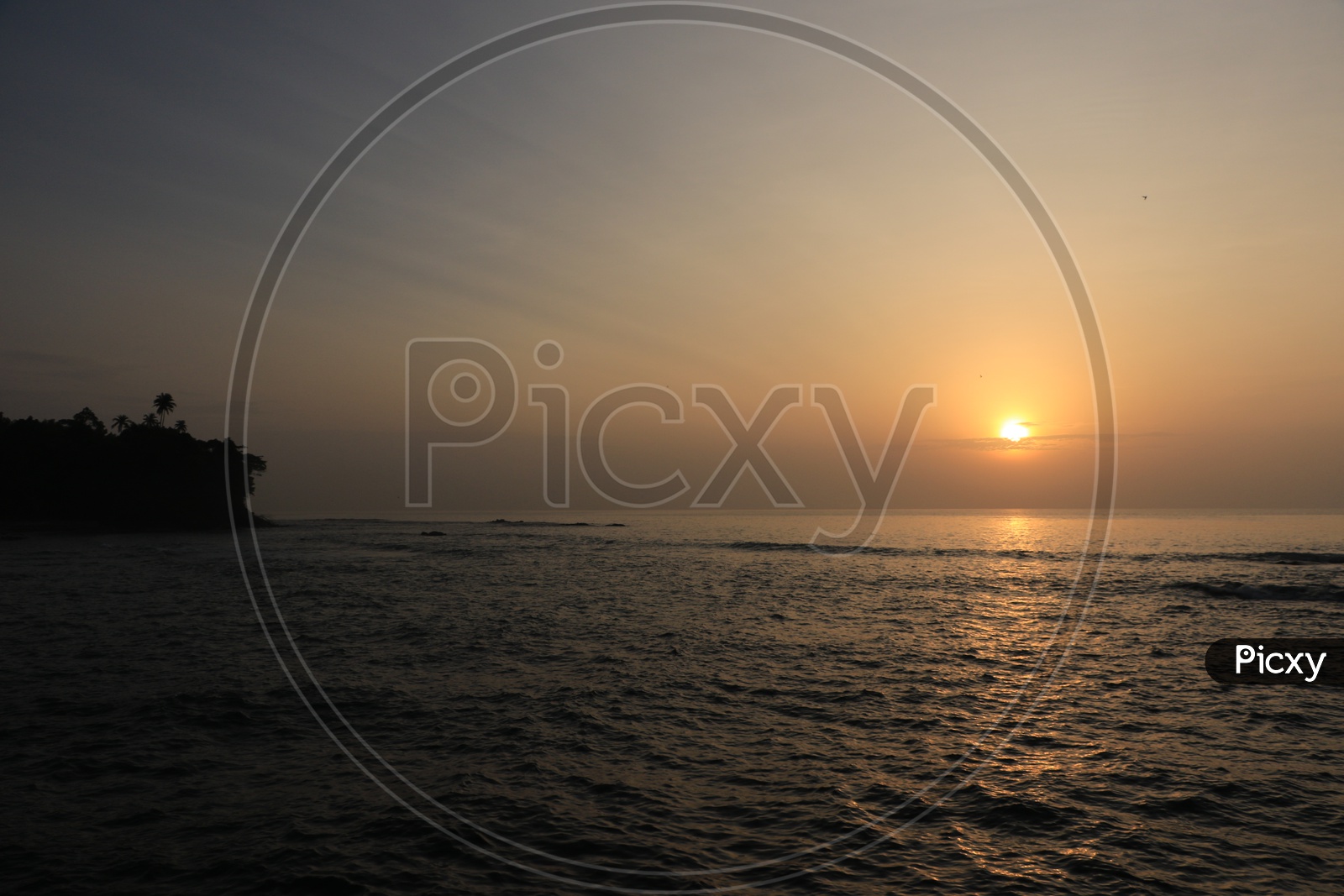 Sunset/Sunrise along the Bay of Bengal Sea