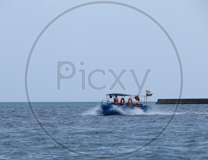 Boat at Port Blair, Andaman and Nicobar Islands