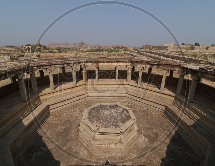 Ancient Dravidian Architecture Of Hampi , karnataka