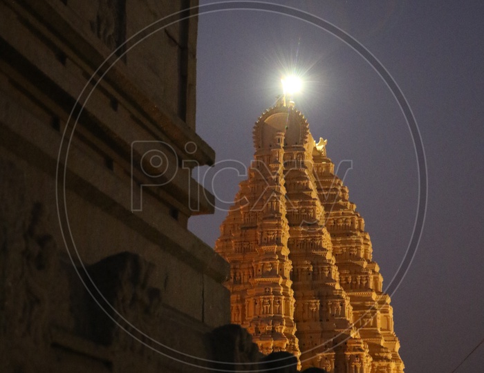 Temple Shrine Of Vitthala Temple In Hampi , Karnataka