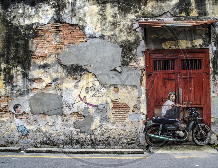 A beautiful Street Art On the Streets Of Malaysia