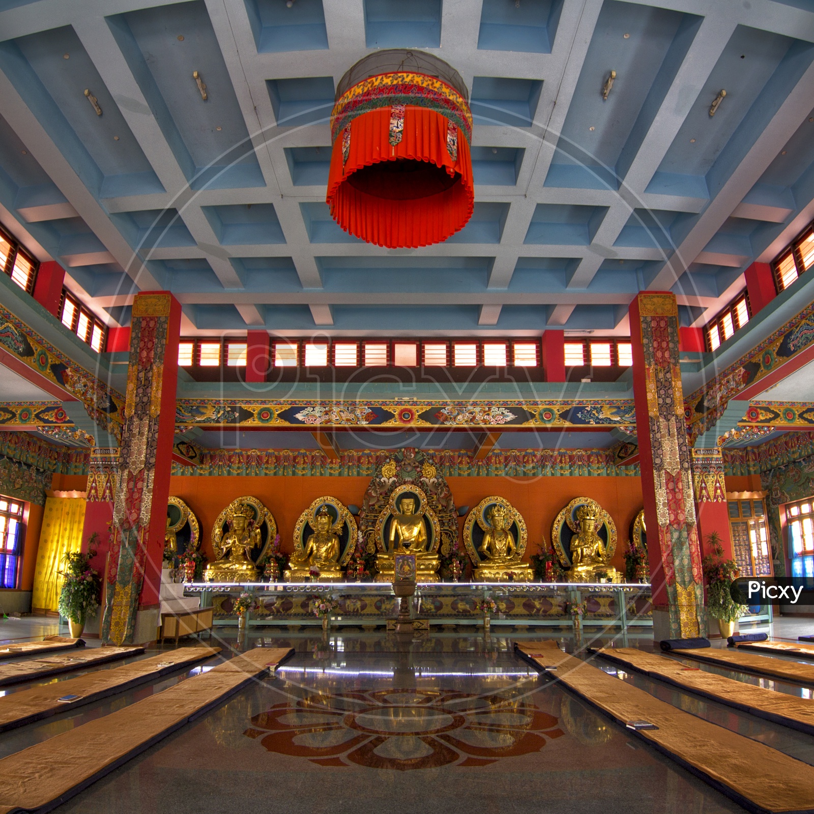 Namdroling Monastery Tibetan Golden Temple