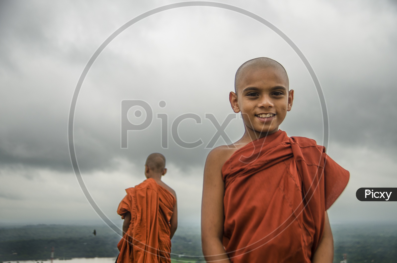 Child Monks at Srilanka
