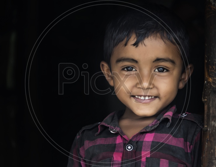 Portrait of smiling kid / Happy face