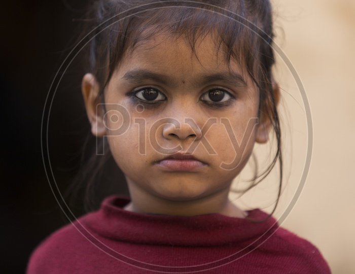 Portrait of Indian Kid