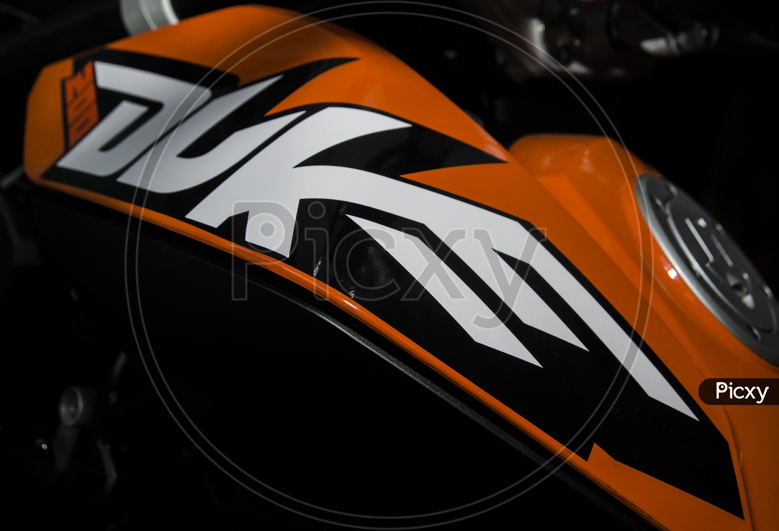 KTM Duke 390 Black Orange Full Bike Sticker Kit Strong and Self Adhesive  Good Quality Sticker