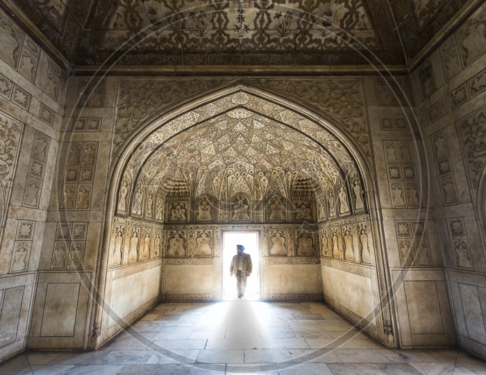 Interior Architecture of Taj Mahal