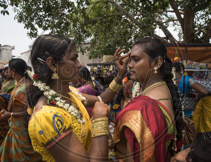 Transgender Festival at  Koothandavar Temple