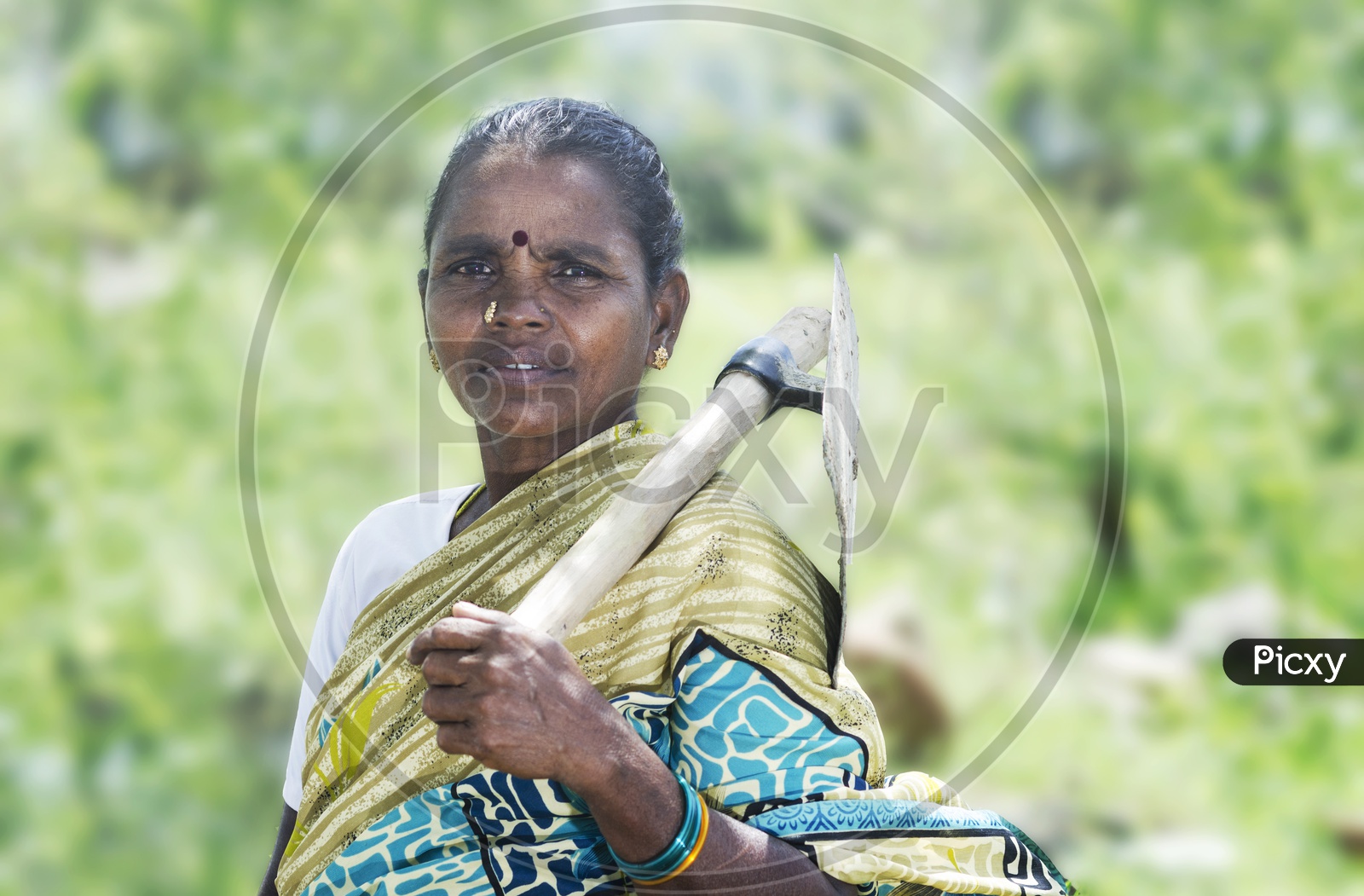 Portrait of Women Farmer