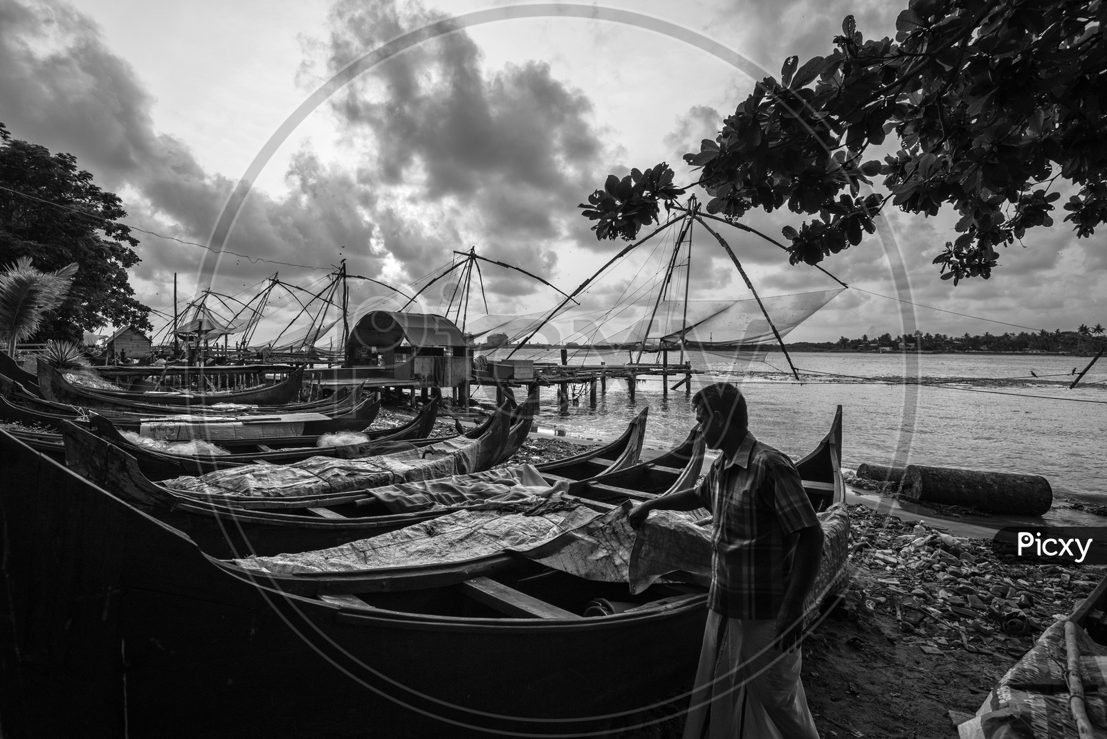 Chinese Fishing Nets in kerala