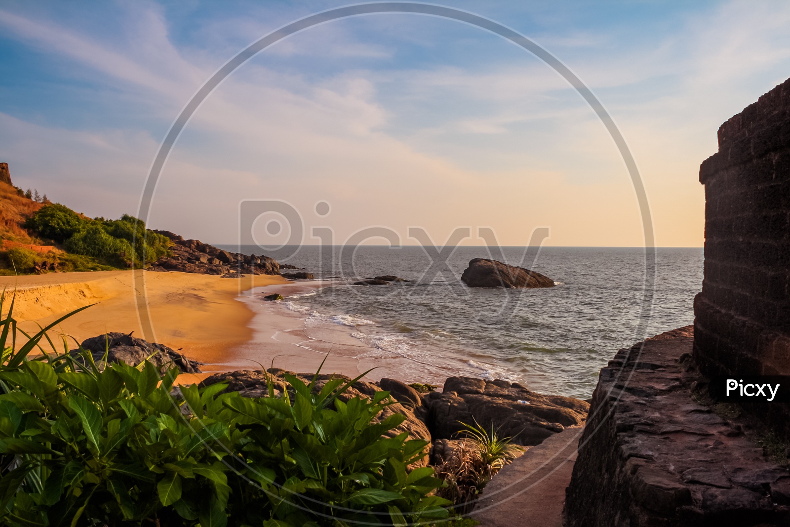 Landscape  Beach View from Bekal Fort