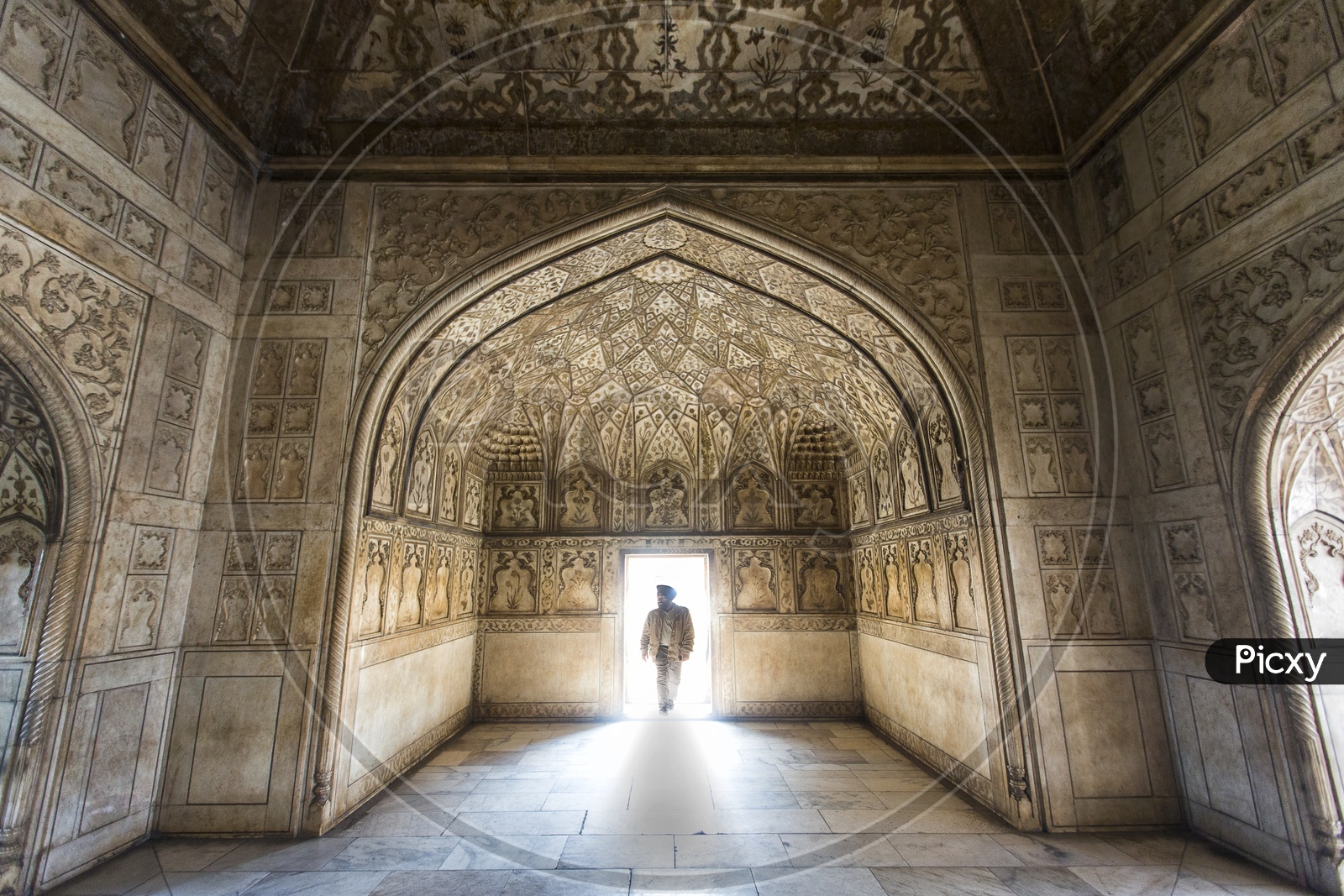 Interior Architecture of Taj Mahal
