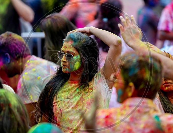 Holi Celebrations - Indian Festival - Colors/Colorful