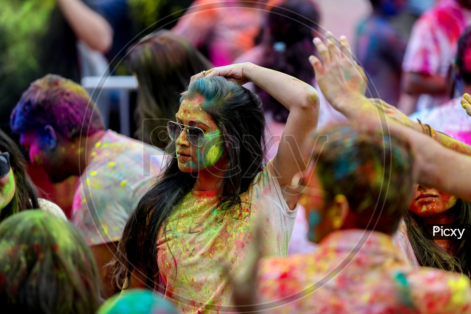 Holi Celebrations - Indian Festival - Colors/Colorful