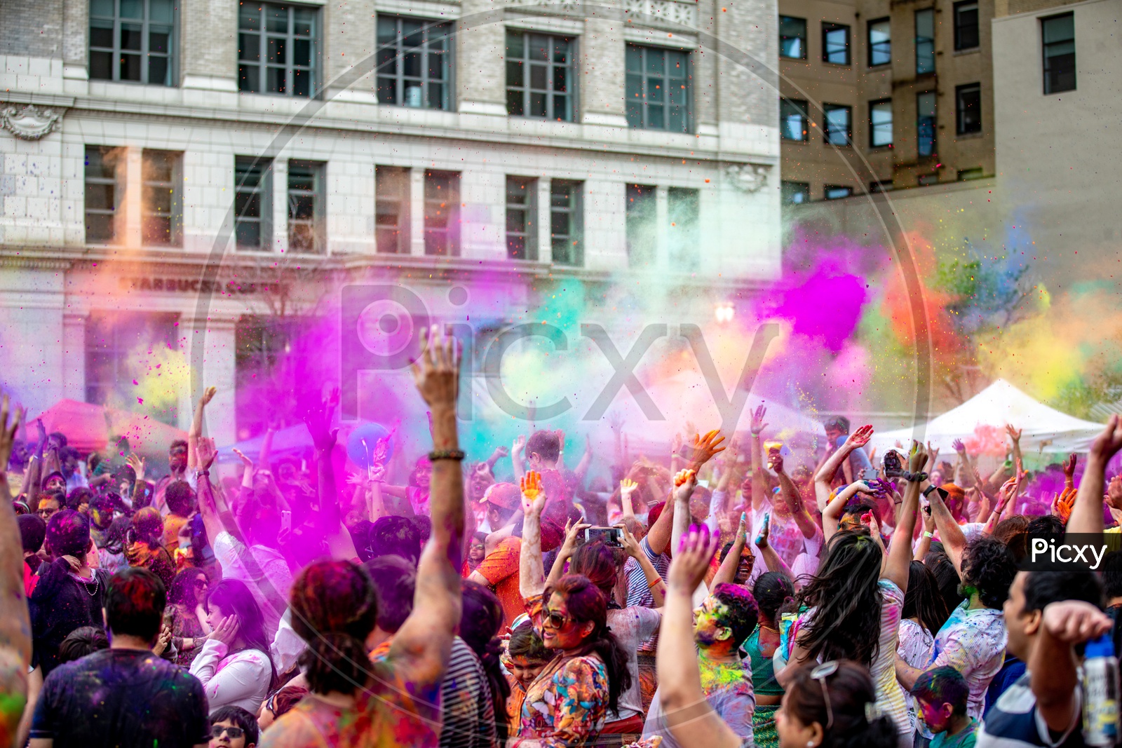Holi Celebrations - Indian Festival - Colors/Colorful in Jersey City, USA