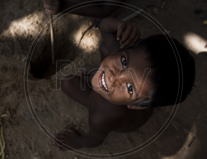 Indian Boy Portrait
