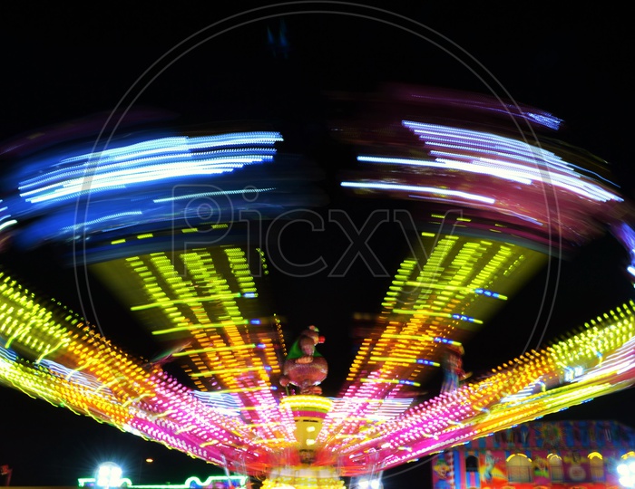 Spinning lights - Carnival/Fair