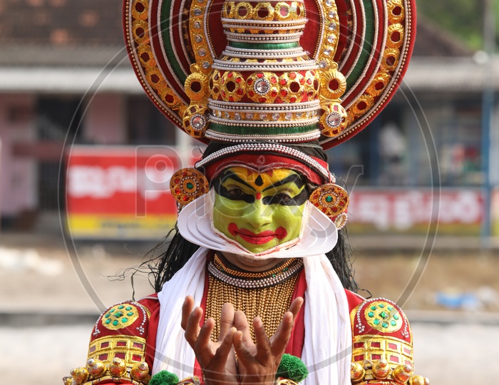 Kathakali Dancer