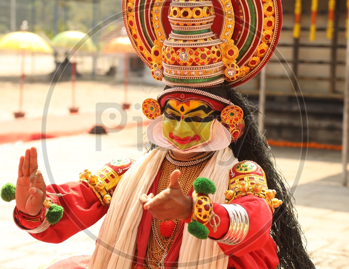Kathakali Dance Performance in Kerala