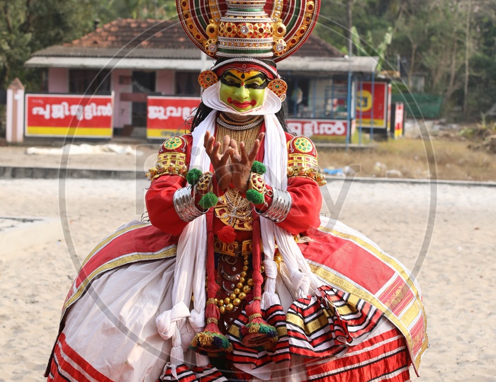 Kathakali Dance performance photographs