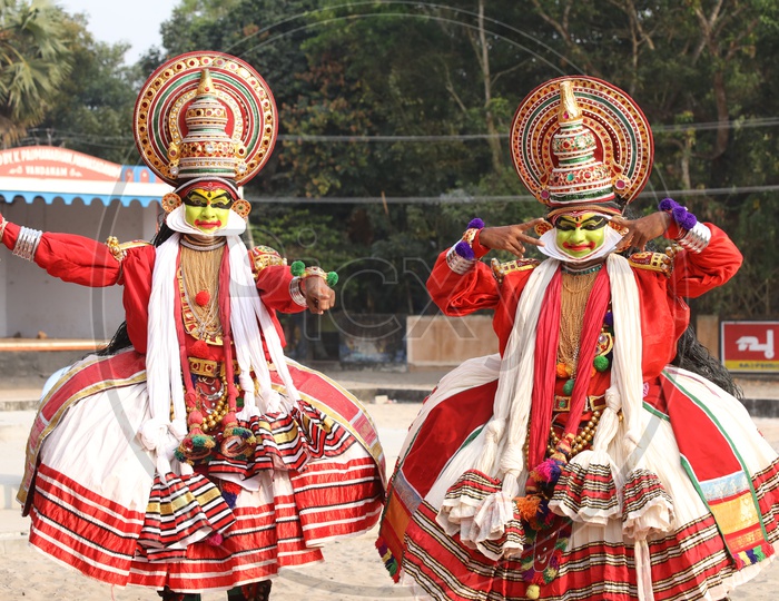 Kathakali dance performance photo from Kerala