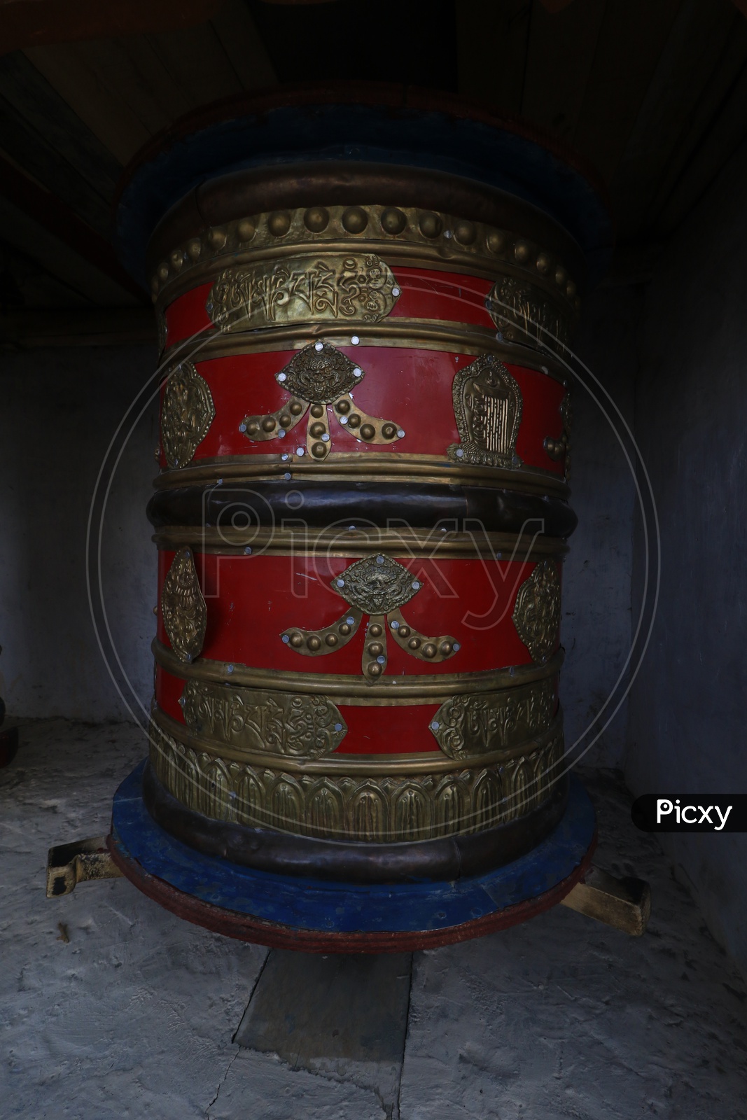 Tibetian Prayer Bells in Buddhist Temples