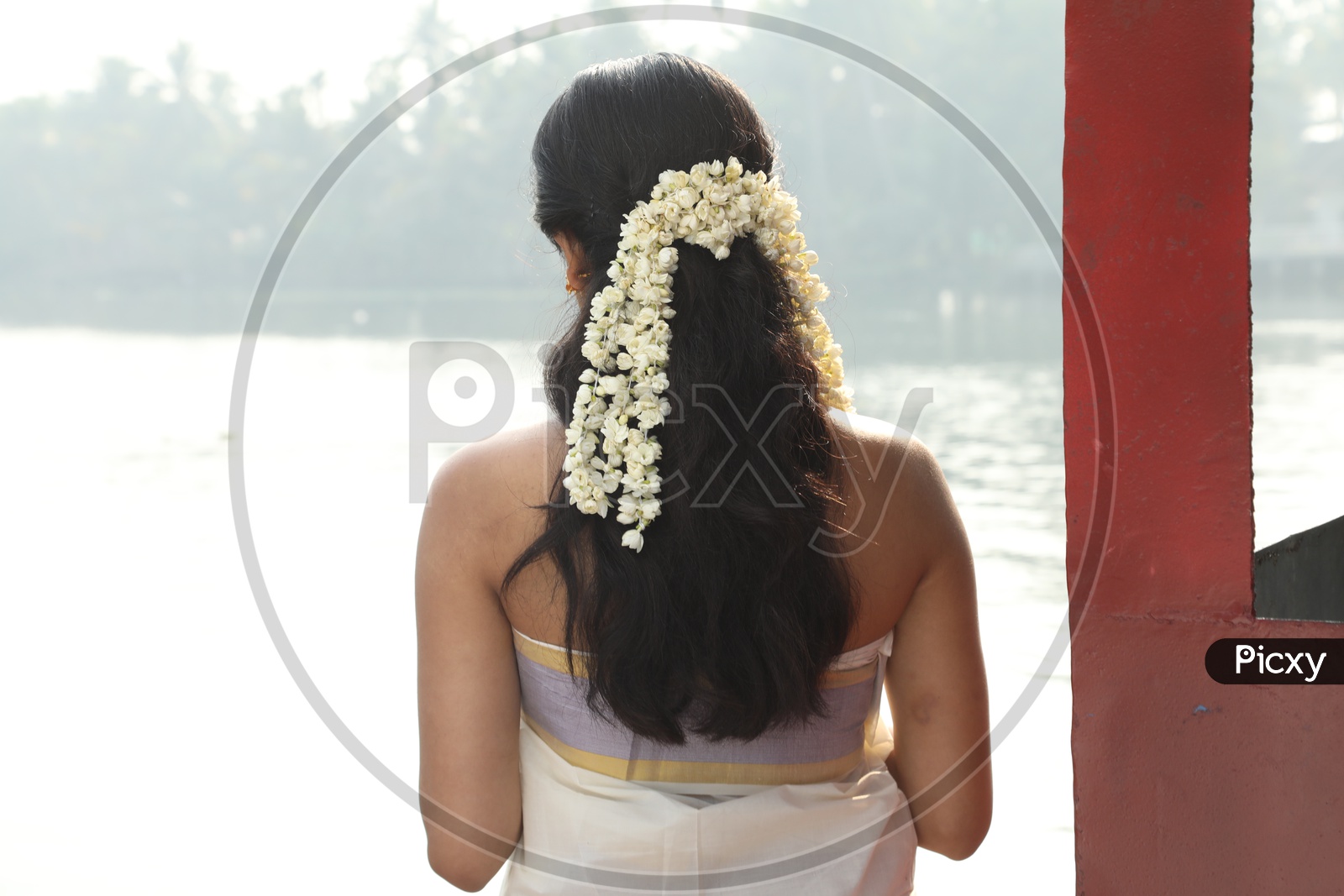 Beautiful Flower Hairstyle for Eid Celebration | TikTok