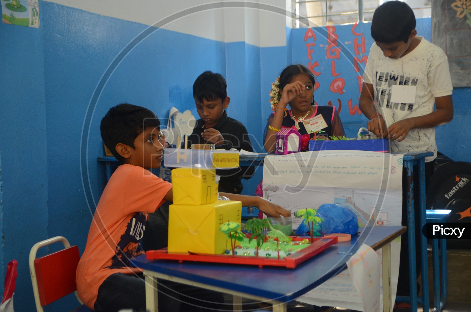 Children's Day celebrations at Ch.Krishnaveni school