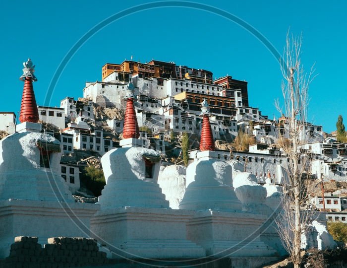 Thiksey Monastery in Leh