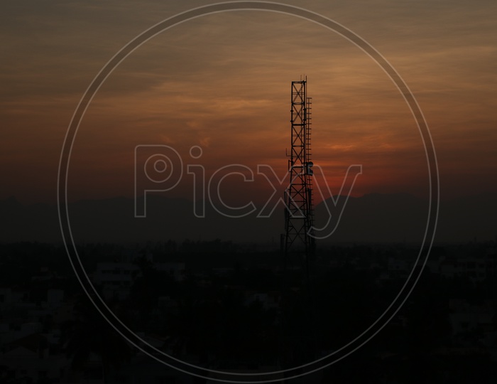 Sunset in Coimbatore
