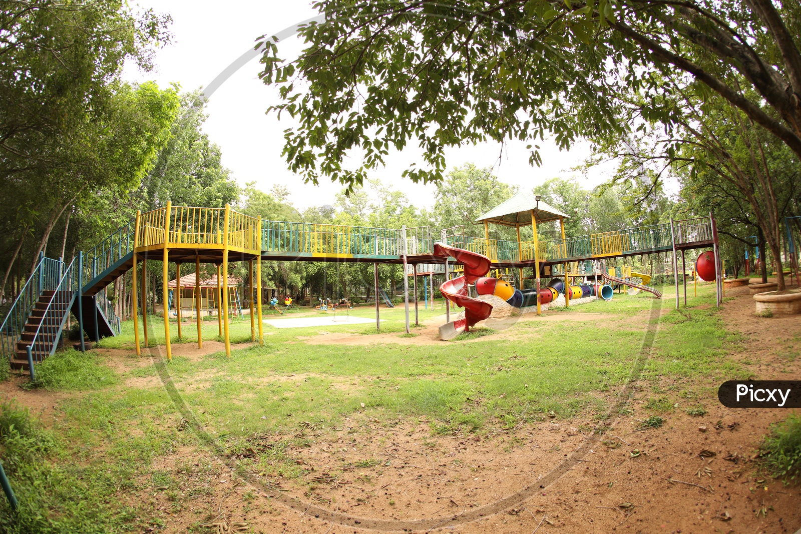 Children Playing Area in a Park