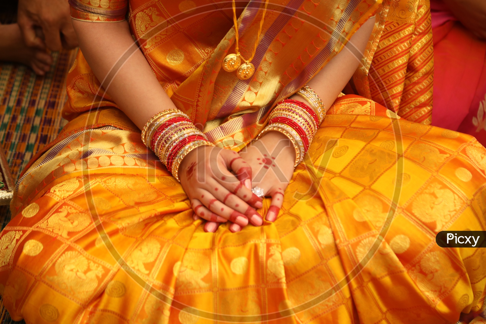 Indian Hindu Bride Hands