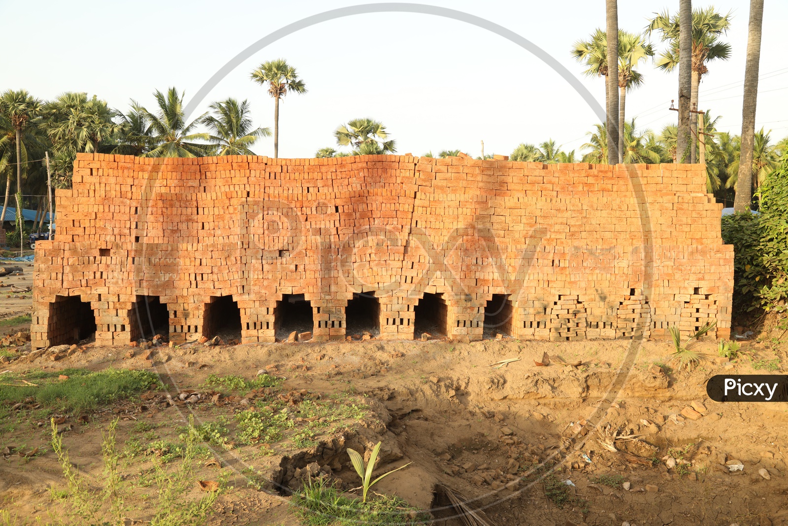 Brick Kiln in Indian Rural Villages