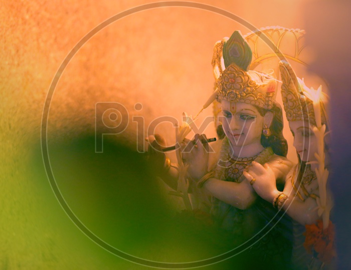 Radha  Krishna Idol /  Sri Krishna Idol