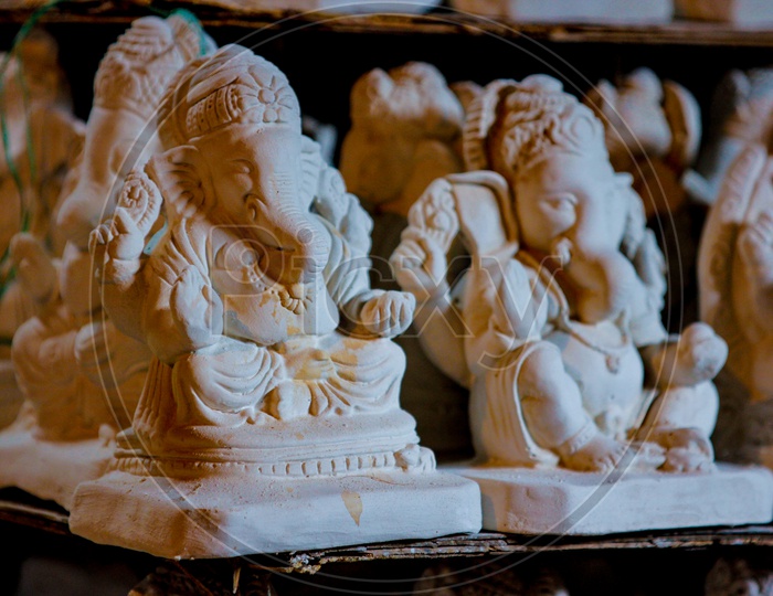 Lord Ganesha Clay Idol / Ganesh Idol