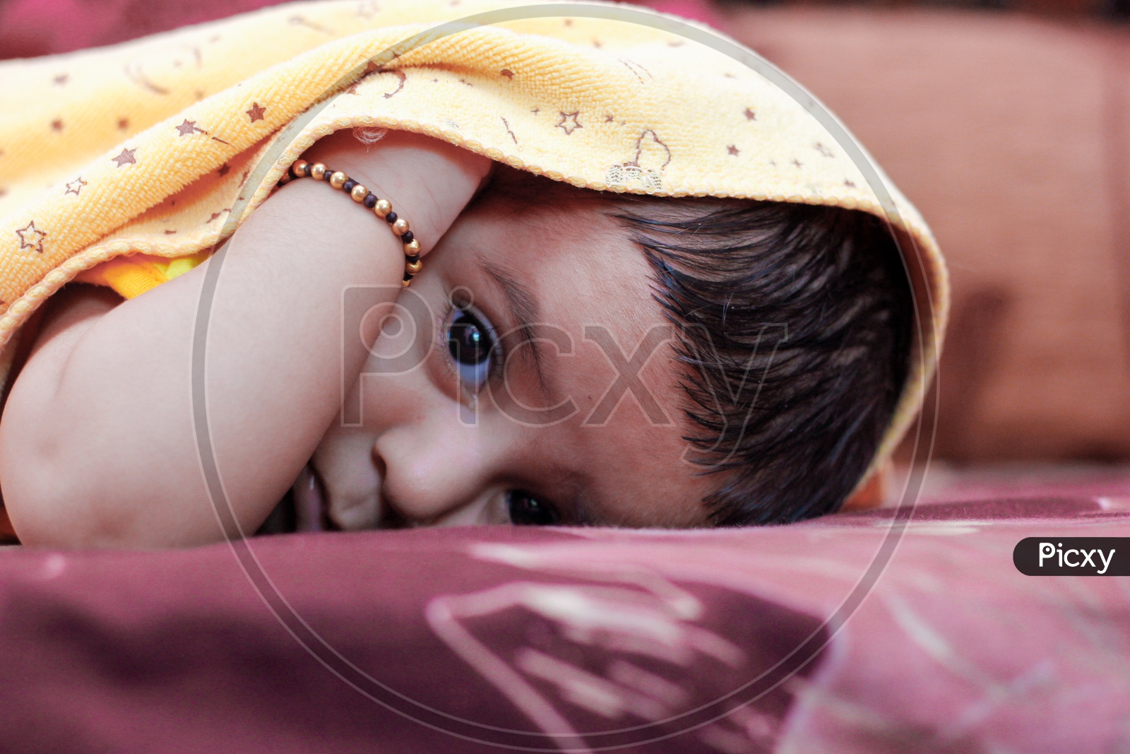 Indian Baby Cute Closeup Shots in Home