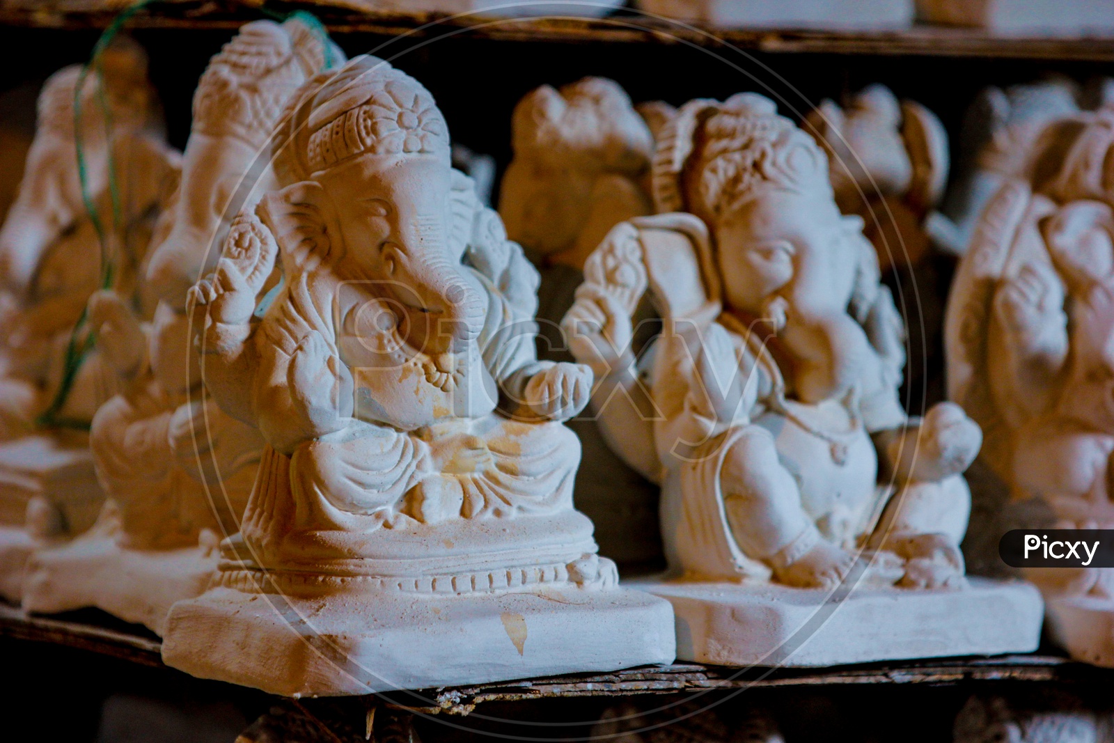Lord Ganesha Clay Idol / Ganesh Idol