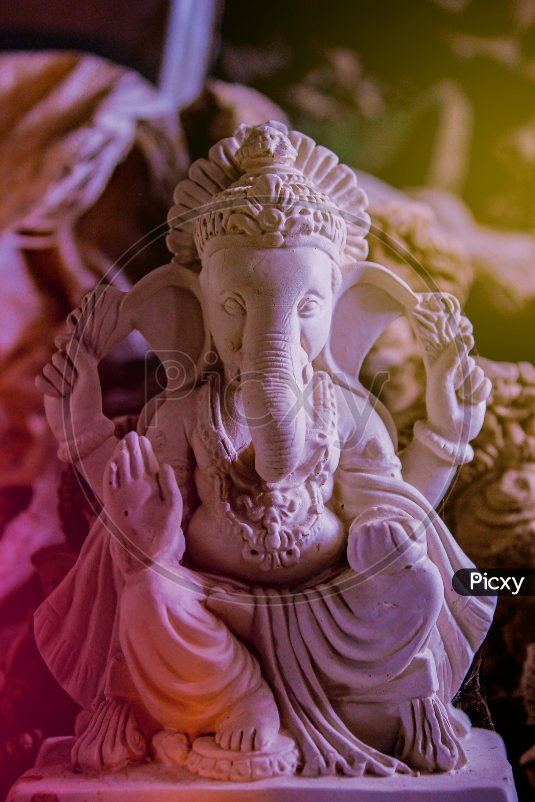 Lord Ganesh Idol / Ganesha Idol / clay ganesha Idol