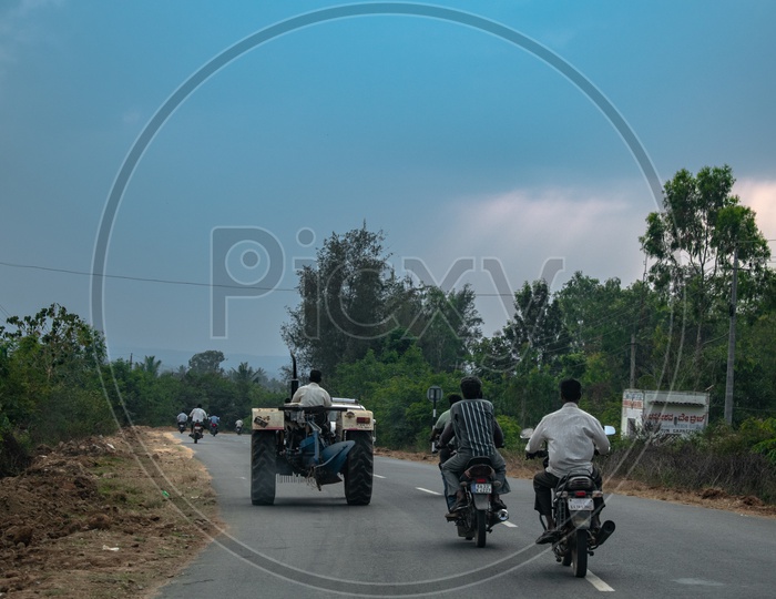 Vehicles On The Roads Of Karnataka
