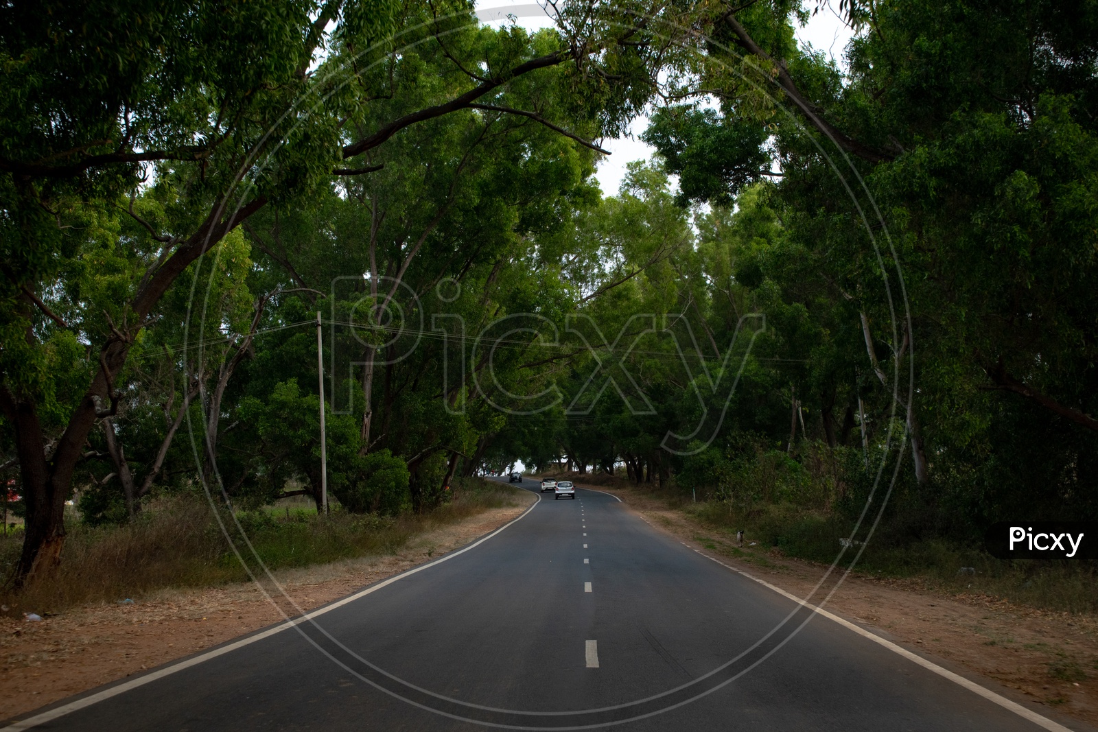 Roads of Hassan district, Karnataka.