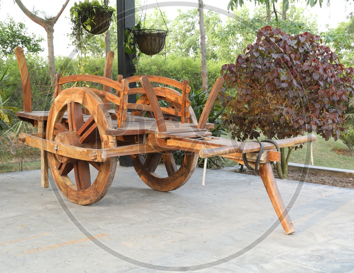 A Model of a Bullock Cart